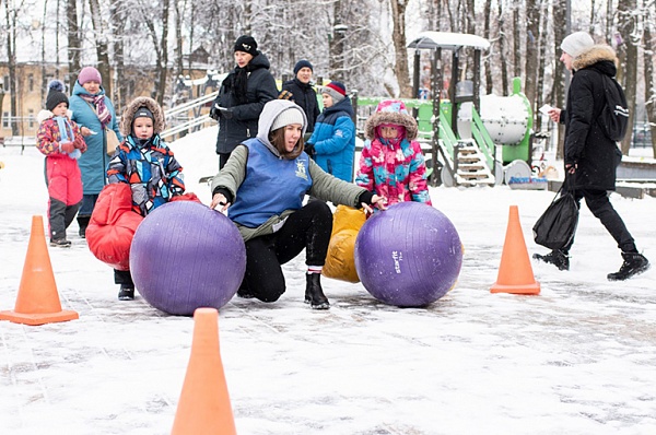 В Липовом парке прошел зимний спортивный праздник